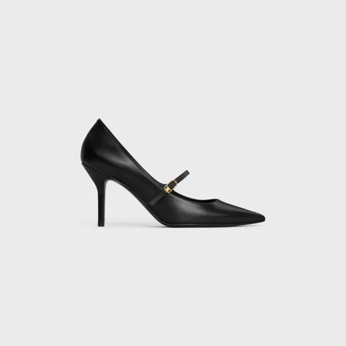 CELINE Judy Riemchenpumps aus Kalbsleder CELINE Judy Riemchenpumps aus Kalbsleder