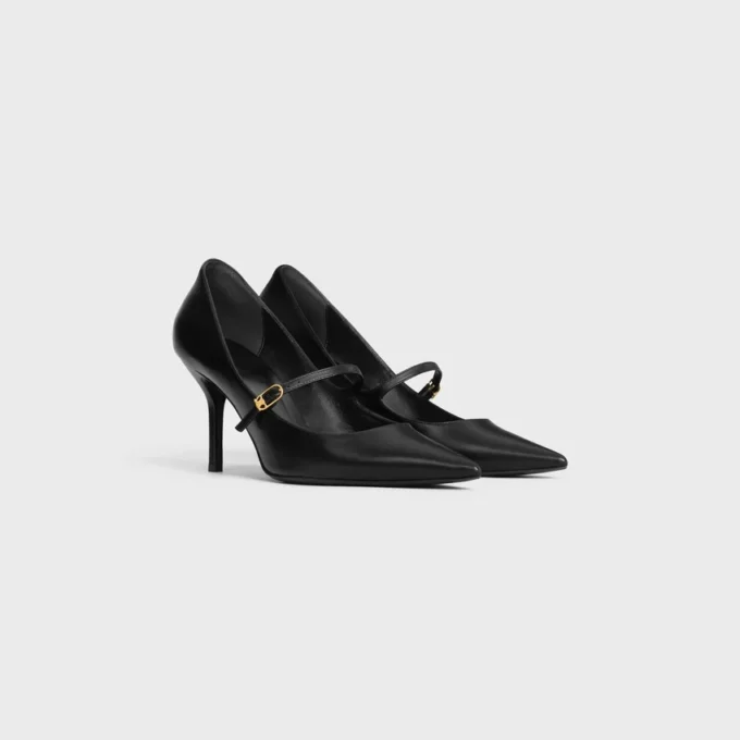 CELINE Judy Riemchenpumps aus Kalbsleder CELINE Judy Riemchenpumps aus Kalbsleder