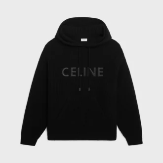 CELINE-Kapuzenpullover aus Monochroms-Wolle