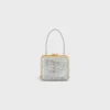 CELINE Lana Minaudiere aus Wildkalbsleder mit Strass CELINE Lana Minaudiere aus Wildkalbsleder mit Strass