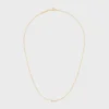 CELINE Line Halskette aus Gelbgold und Diamanten