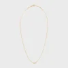 CELINE Line Halskette aus Gelbgold und Diamanten