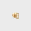 CELINE Line Ohrstecker aus Gelbgold und Diamanten