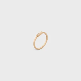 CELINE Line Ring aus Gelbgold und Diamanten CELINE Line Ring aus Gelbgold und Diamanten