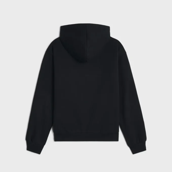 CELINE Loose Hoodie aus Baumwollfleece CELINE Loose Hoodie aus Baumwollfleece