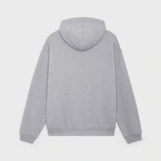 CELINE Loose Hoodie aus Baumwollfleece