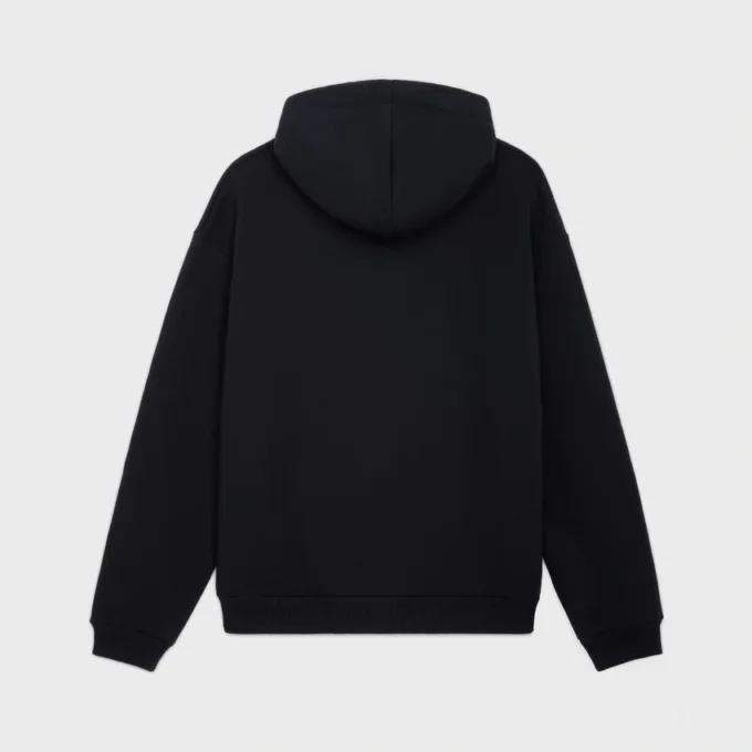 CELINE Loose Hoodie aus Baumwollfleece CELINE Loose Hoodie aus Baumwollfleece