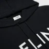 CELINE Loose Hoodie aus Baumwollfleece CELINE Loose Hoodie aus Baumwollfleece