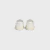 CELINE Lou Low Schnürsneaker mit Triomphe-Logo aus Canvas und Kalbsleder CELINE Lou Low Schnürsneaker mit Triomphe-Logo aus Canvas und Kalbsleder