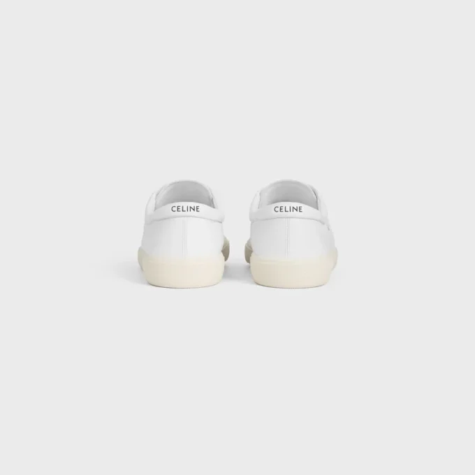 CELINE Lou Low Schnürsneaker mit Triomphe-Motiv aus Lammleder