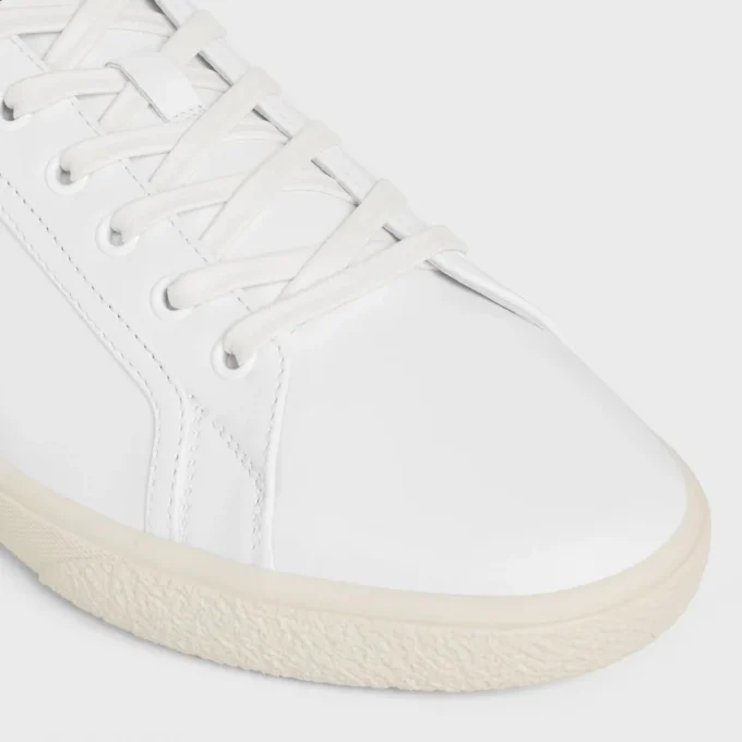 CELINE Lou Low Schnürsneaker mit Triomphe-Motiv aus Lammleder
