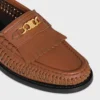 CELINE Luco geflochtener Loafer aus Kalbsleder