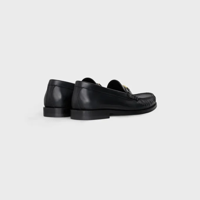 Celine Luco Loafer aus poliertem Stierleder Celine Luco Loafer aus poliertem Stierleder