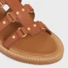 CELINE Lympia Gladiator-Sandale aus Kalbsleder CELINE Lympia Gladiator-Sandale aus Kalbsleder