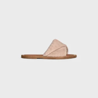 CELINE Lympia Twisted Sandale aus Sponge-Stoff CELINE Lympia Twisted Sandale aus Sponge-Stoff