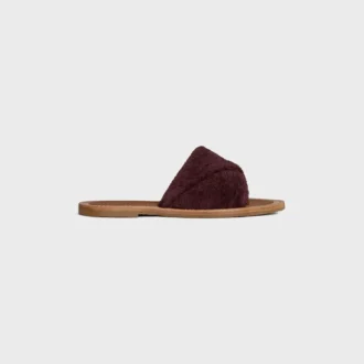 CELINE Lympia Twisted Sandale aus Sponge-Stoff CELINE Lympia Twisted Sandale aus Sponge-Stoff