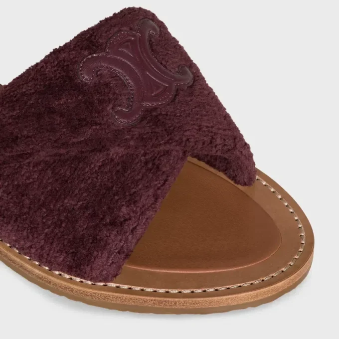 CELINE Lympia Twisted Sandale aus Sponge-Stoff CELINE Lympia Twisted Sandale aus Sponge-Stoff