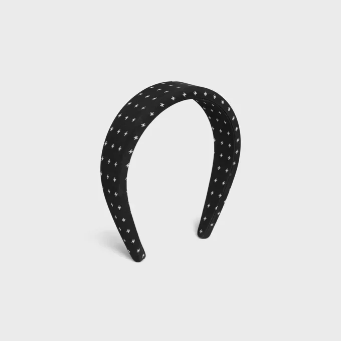 CELINE Micro Triomphe Stirnband aus Seide