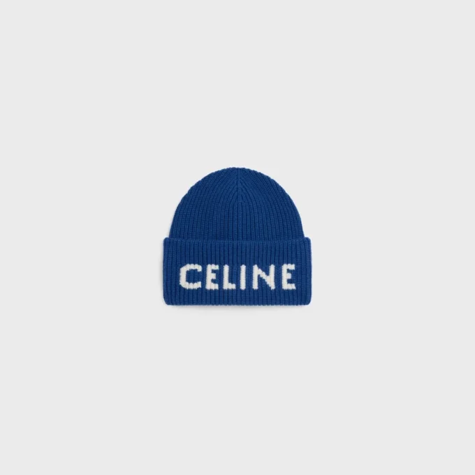CELINE-Mütze aus Wolle und Kaschmir