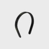 CELINE Paris schmales Stirnband aus Kalbsleder CELINE Paris schmales Stirnband aus Kalbsleder