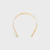 CELINE Paris schmales Stirnband aus Stahl
