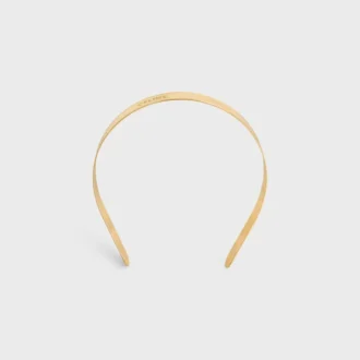 CELINE Paris schmales Stirnband aus Stahl CELINE Paris schmales Stirnband aus Stahl