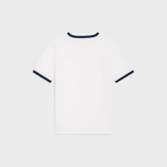 CELINE Paris T-Shirt aus Baumwolljersey