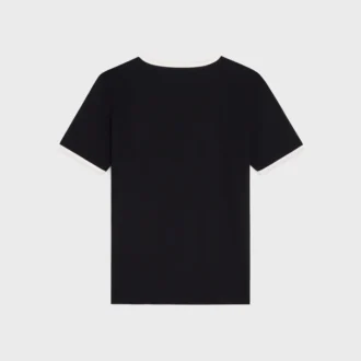 CELINE Paris T-Shirt aus Baumwolljersey