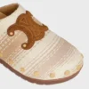 CELINE Pitea Clog aus gestreiftem Baumwollstoff CELINE Pitea Clog aus gestreiftem Baumwollstoff