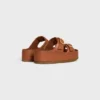 CELINE Polly Wedge Mule aus Kalbsleder