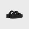 CELINE Polly Wedge Mule aus Kalbsleder CELINE Polly Wedge Mule aus Kalbsleder