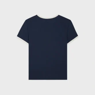 CELINE Regular T-Shirt aus Baumwolljersey