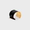 CELINE Ribbon Large Manschette aus Emaille und Messing mit Goldfinish CELINE Ribbon Large Manschette aus Emaille und Messing mit Goldfinish
