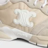CELINE Runner Cr-04 Sneaker aus Nylon, Mesh, Kalbsleder und Wildkalbsleder CELINE Runner Cr-04 Sneaker aus Nylon, Mesh, Kalbsleder und Wildkalbsleder