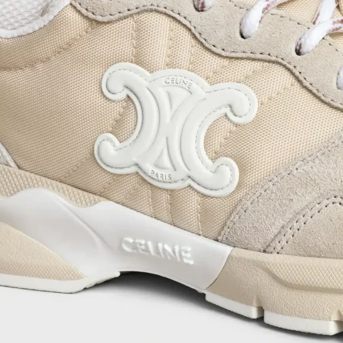 CELINE Runner Cr-04 Sneaker aus Nylon, Mesh, Kalbsleder und Wildkalbsleder CELINE Runner Cr-04 Sneaker aus Nylon, Mesh, Kalbsleder und Wildkalbsleder