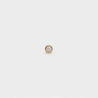 CELINE Sentimental Brillant-Ohrstecker aus Gelbgold und Diamanten CELINE Sentimental Brillant-Ohrstecker aus Gelbgold und Diamanten