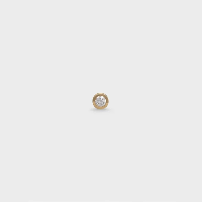 CELINE Sentimental Brillant-Ohrstecker aus Gelbgold und Diamanten CELINE Sentimental Brillant-Ohrstecker aus Gelbgold und Diamanten