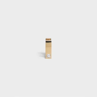 CELINE Sentimental Square Ohrring aus Gelbgold und Diamanten CELINE Sentimental Square Ohrring aus Gelbgold und Diamanten