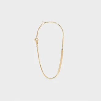 CELINE Sentimental Straight Armband aus Gelbgold und Diamanten CELINE Sentimental Straight Armband aus Gelbgold und Diamanten