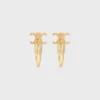 CELINE Set mit 2 Haarspangen aus Messing mit Goldfinish und Stahl CELINE Set mit 2 Haarspangen aus Messing mit Goldfinish und Stahl
