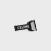 CELINE Skibrille aus spritzgegossenem Nylon mit verspiegelten Gläsern