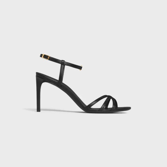 CELINE Soir Sandale aus Lammleder