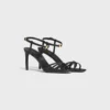 CELINE Soir Sandale aus Lammleder