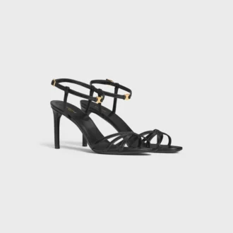 CELINE Soir Sandale aus Lammleder
