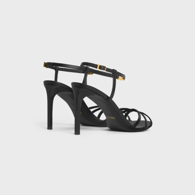 CELINE Soir Sandale aus Lammleder