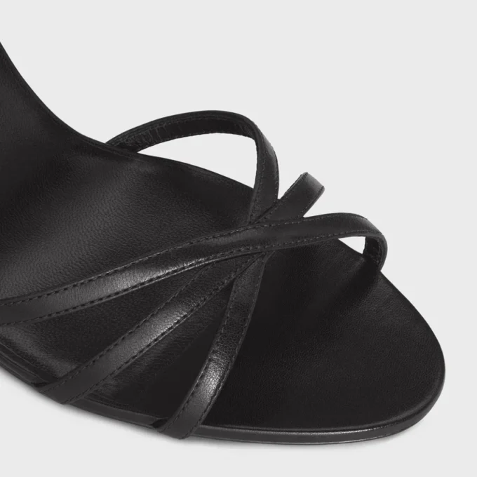 CELINE Soir Sandale aus Lammleder