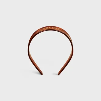 CELINE-Stirnband aus Acetat und Stahl CELINE-Stirnband aus Acetat und Stahl
