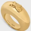 CELINE Sulky Ring aus Messing mit Goldfinish CELINE Sulky Ring aus Messing mit Goldfinish