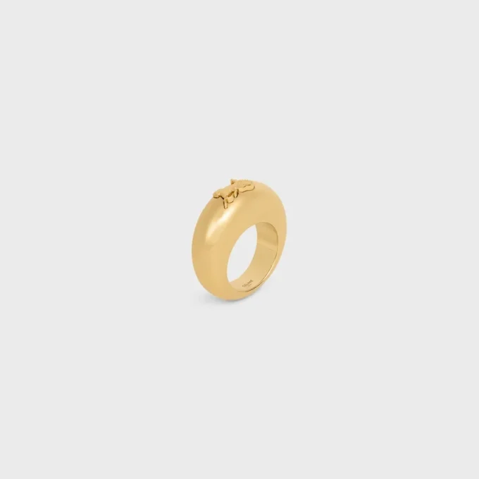 CELINE Sulky Ring aus Messing mit Goldfinish CELINE Sulky Ring aus Messing mit Goldfinish
