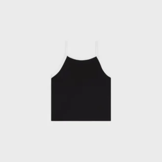 CELINE Tanktop aus Baumwolljersey